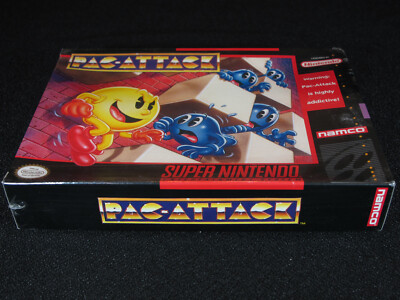 Pac-Attack (Super Nintendo Entertainment System, 1993) for sale