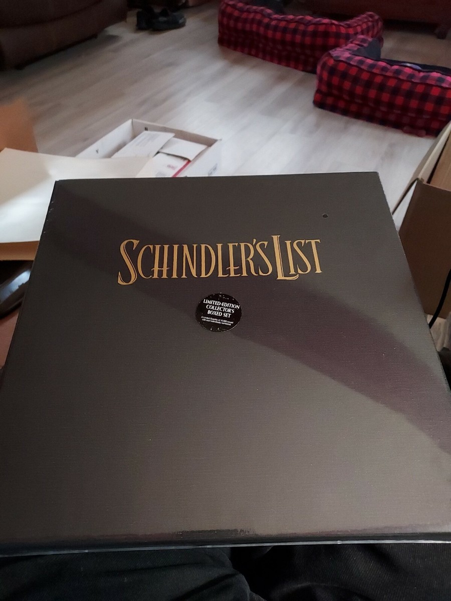 SCHINDLER'S LIST LIMITED-EDITION COLLECTOR'S BOXED SET BRAND NEW