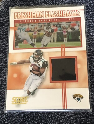 2020 Panini Score Freshman Flashbacks Leonard Fournette Jersey