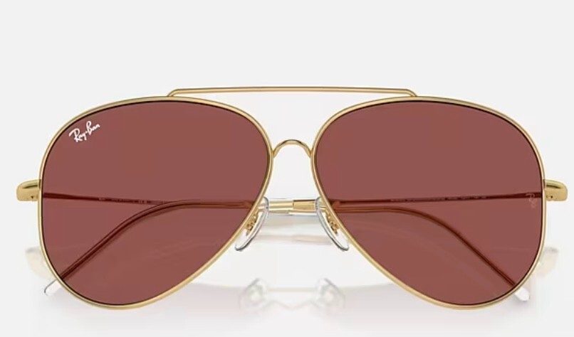 新品未使用 Rayban AVIATOR REVERSE Ray-Ban Aviator Reverse RB R0101S 001/69 Sunglasses - US