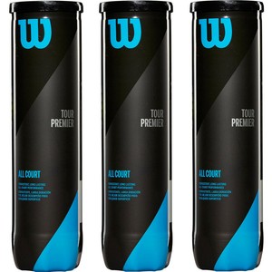 Una docena Wilson Tour Premier Premium pelota de tenis, bolas | eBay