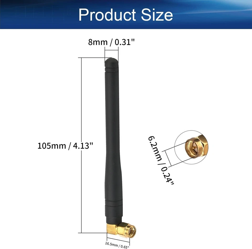 GPRS Antenna, 2G/3G Antenna, 800-960/1710-2170MHz, Auxiliary Receiver, Sensitive - Image 2 of 4