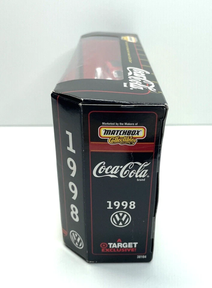 Matchbox Collectibles Coca Cola VW Volkswagen Beetle Bug 2 Car Set 1/64 Target - Image 4 of 4