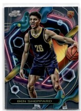 2023-24 Topps Chrome Cosmic #173 Ben Sheppard Pacers