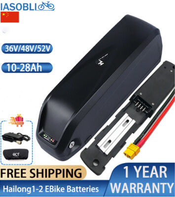 UPP 36V 48V 52V 20Ah Hailong EBike Battery Li-ion Pack For 0-1500W Motor Charger £224.00 - Foto 4