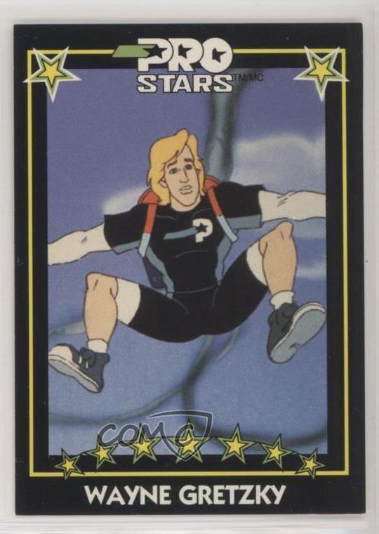 1991 DIC PROSTARS Cartoon Show Wayne Gretzky HOF