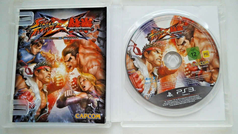 Street Fighter  X Tekken  (  Playstation 3)   Handbuch,  komplett ,  ( spanisch) - Bild 4 von 4