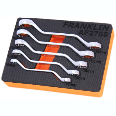 Ringschlüssel Mini Set 12 Punkt 5-teilig Franklin Tools AF2705