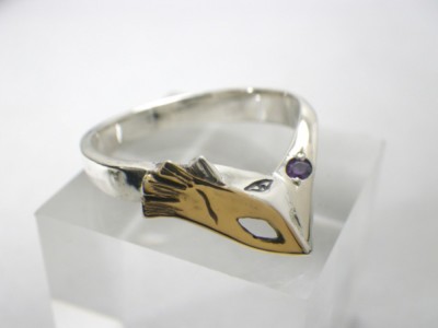New Touhou Project Merry Ring 【Unsealing】 Silver 925 Stone No. 17 Anime Japan