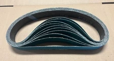2" X 36" PREMIUM GREEN ZIRCONIA SANDING BELTS , 36 GRIT - 10 PACKS!!