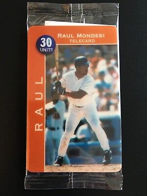 PHILLIPS 76 Raul Mondesi Baseball 1995 Phone Card 1/2