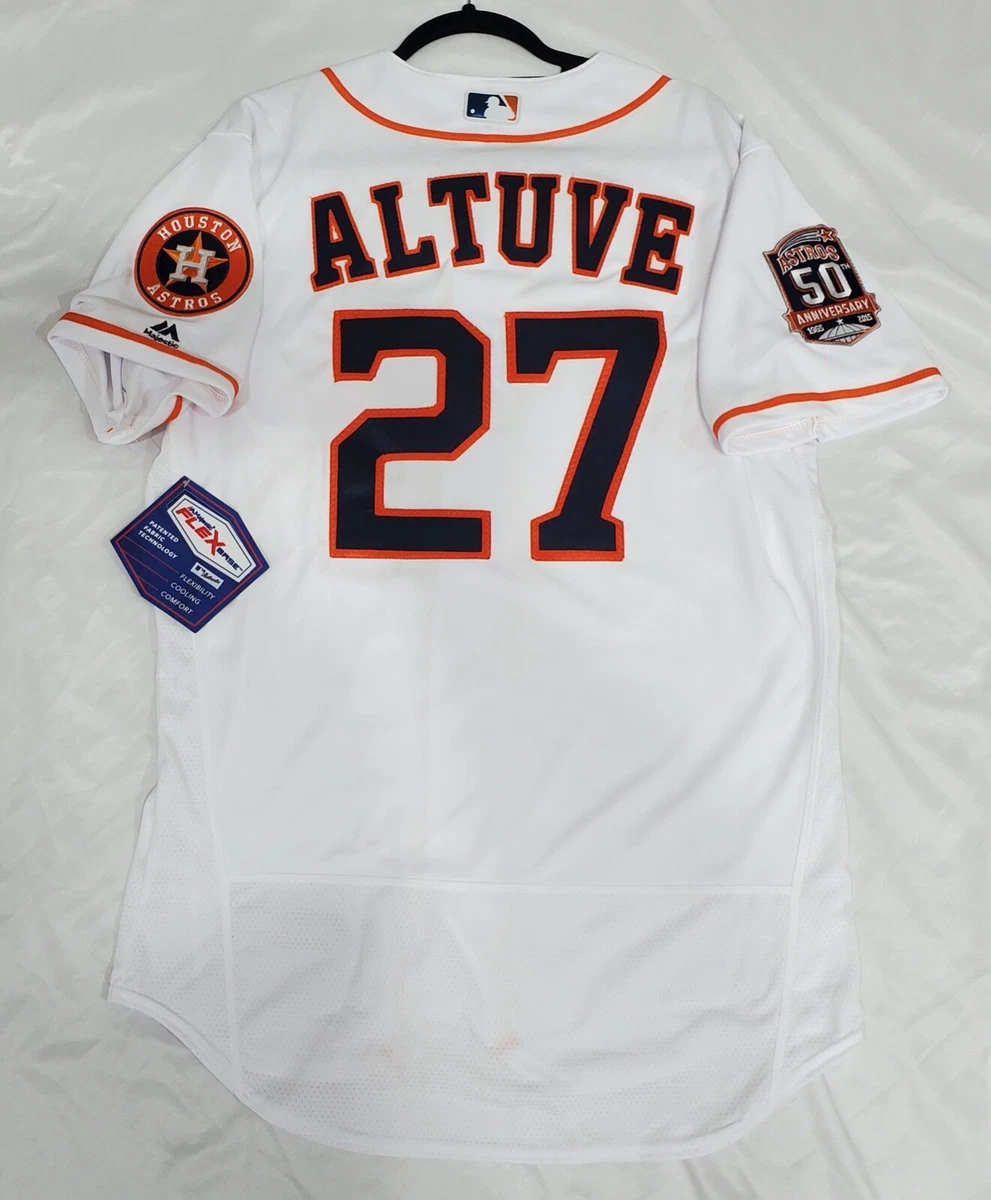 AUTHENTIC MAJESTIC 60 4XL, HOUSTON ASTROS, JOSE ALTUVE FLEX BASE Jersey