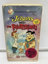1988 The Jetsons Meet The Flintstones  VHS Tape full length movie Hanna-Barbera