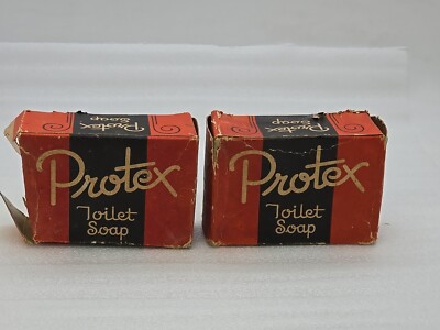 Vintage Protex Toilet Soap Unused With Original Box, Lot of 2