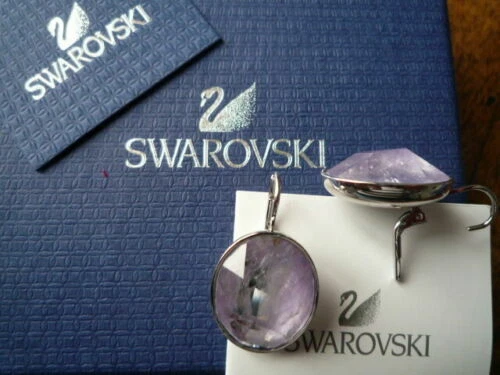 Boucles d'oreilles fantaisie dormeurs Swarovski
