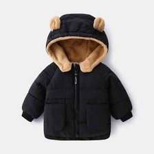 Autumn Winter Children Boy Parkas Little Girl Jacket Coat 1-6 Years Kids Outfit