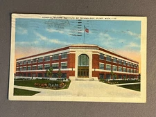 MI, Michigan, Flint, General Motors Institute Of Technology Bldg., PM 1940