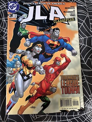 Justice League Classified #2 (Feb 2005, DC) Grant Morrison, Ed McGuinness
