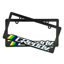 Greddy Logo License Plate Frame UNIVERSAL