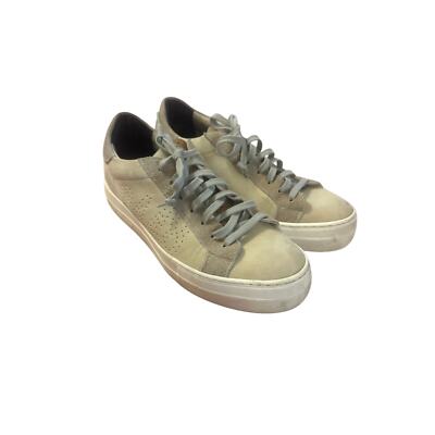 Women 40 9 P448 Thea Babel Matrix Leather Sneakers F386 Lace-Up Shoes Italy