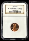 2001-S Lincoln Memorial Cent Proof — photo from another recent sale