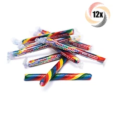 12x Sticks Atkinson's Wild Cherries Rainbow Candy Sticks | .7oz | Fast Shipping