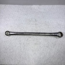 Bonney 2891 SAE 1/2" X 9/16" Double Box End Wrench 12 Point USA Made Vintage