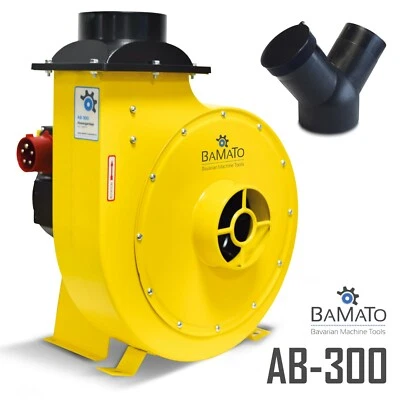 BAMATO Radialventilator AB-300 Späneabsaugung Absaugung Absauggebläse 400V
