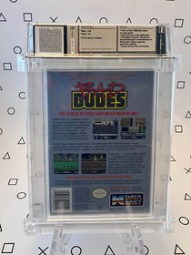 Bad Dudes Sealed - NES - WATA 9.8, A+ - Only One Graded Higher - Key Title