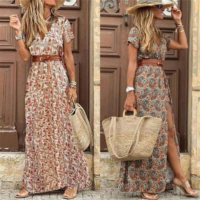Short sleeve plus store size dress