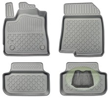 Z524646 TPE-Schalenmatten kompatibel mit  Dacia Sandero Essential 3 DJF Schräghe