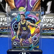 2023-24 Topps Chrome Cosmic #173 Ben Sheppard Pacers