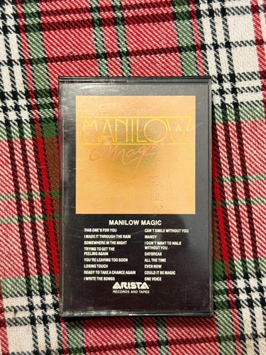 Manilow Magic Stereo Cassette NU 9744 Arista Schallplatten und Kassetten
