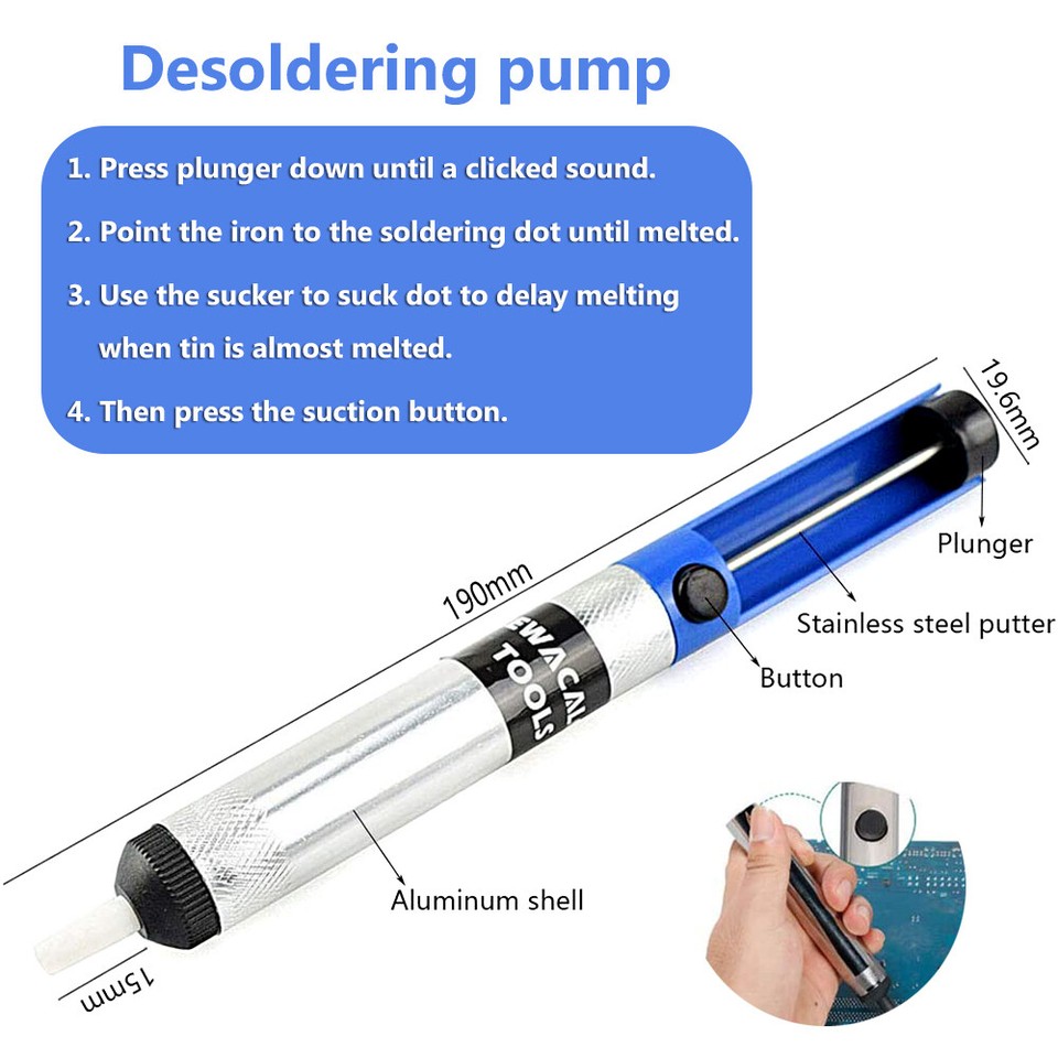 Manual Soldering Gun Electric Iron Automatic Soldering Machine Kit Tool