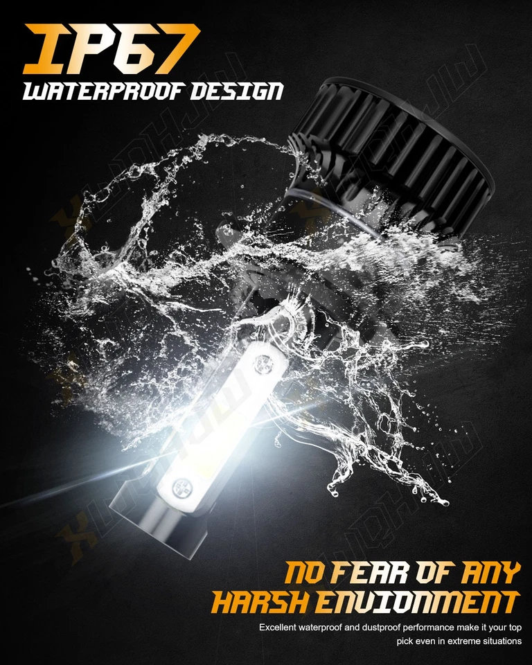 6x bombillas faros LED luces altas/bajas + luces antiniebla 6000 k para BMW 328i 2007-2016 Foto 2 de 4