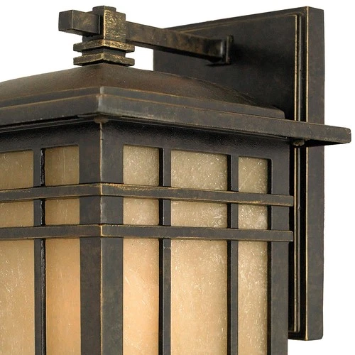 Quoizel HC8407 Hillcrest 1 Light 10" Tall Outdoor Wall Sconce - Bronze - Picture 3 of 3