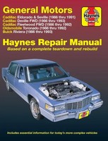 J H Haynes | Gm: Cadillac Eldorado & Seville 1986-91, Deville Fwd 1986-93,...