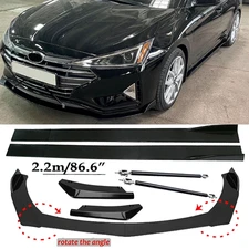 Front Bumper Lip Spoiler Splitter Car Body Rear For Hyundai Elantra 2000-2021