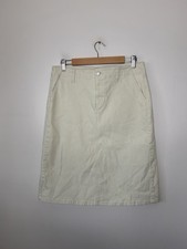 Gap Jeans Vintage Denim Skirt Utility Pencil Stretch Slit Retro 90s Y2K Size 8