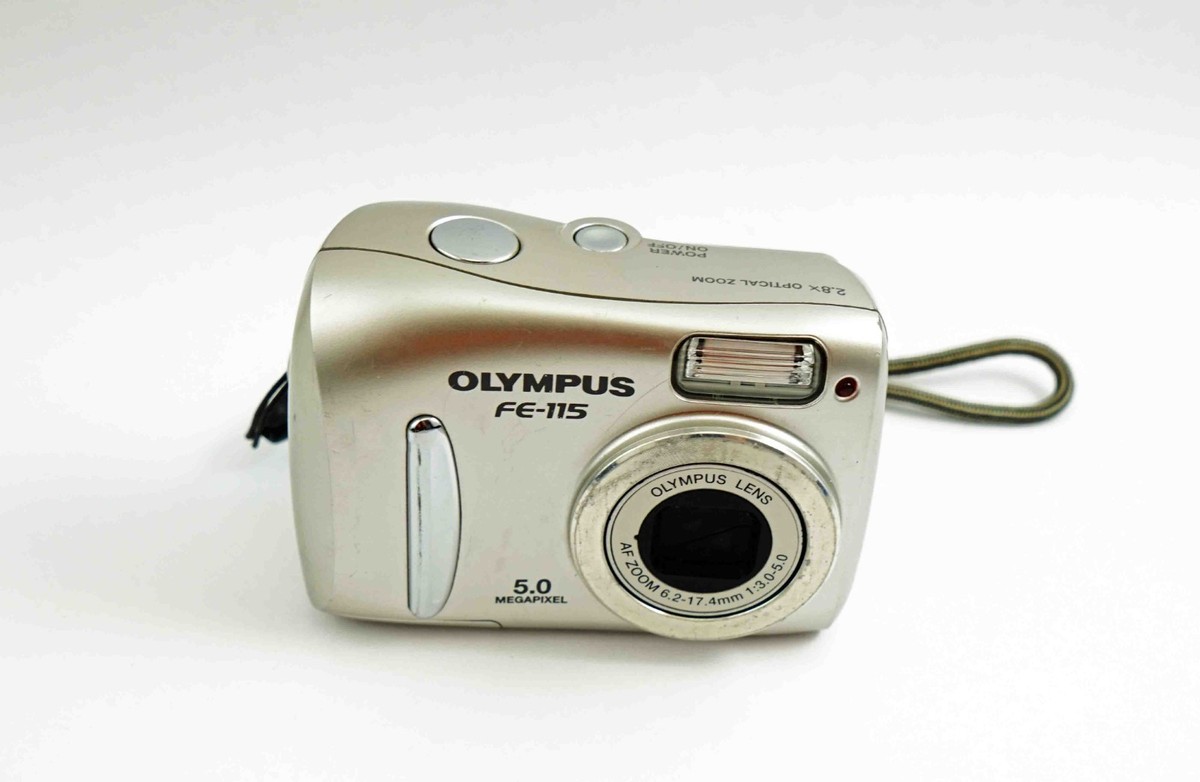 きてぃOLYMPUS CAMEDIA FE-115 デジタルカメラ Olympus FE FE-115 5.0MP Digital Camera - Silver for sale