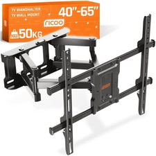RICOO TV Wandhalterung Fernseher Halterung TV Wandhalter 32-65 Zoll S7244