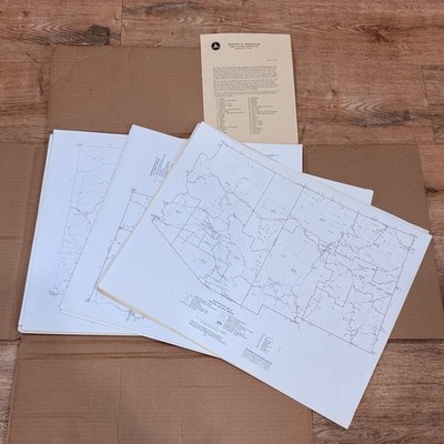 Seltene Prinz Lithographie Bundesbahn Atlas 1975 (80 Karten Sammlung)