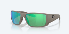 Costa Del Mar Sunglasses BLACKFIN PRO Olive Shale / Green Mirror POLARIZED 580G