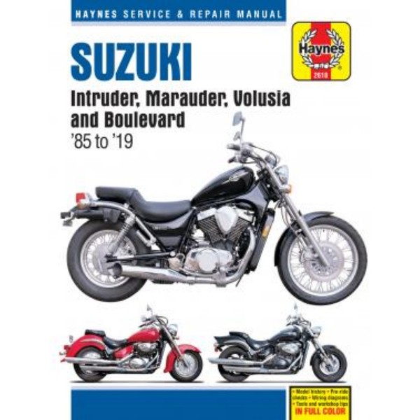 Suzuki Intruder, Marauder, Volusia Und Boulevard (1985-2019) Reparaturhandbuch-image