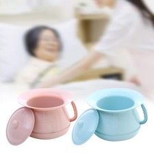 Spittoon with Lid Small Chamber Pot for Bedroom Camping, Travel Home Use