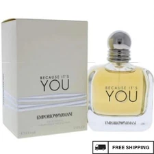 Emporio Because Its You / Giorgio Armani EDP Spray 3.4 oz (100 ml)
