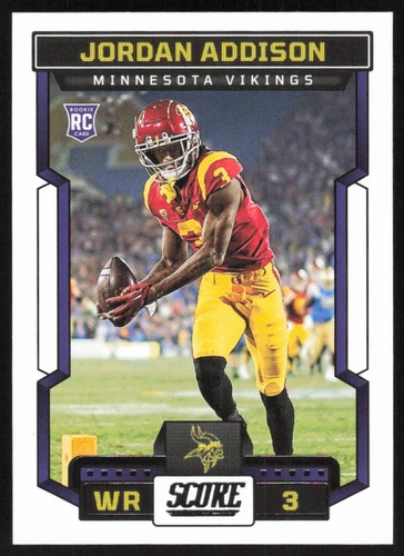 Jordan Addison 2023 Score: #346 Minnesota Vikings