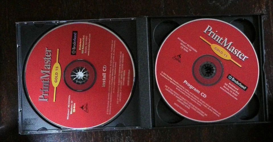 BroderBund PrintMaster Gold 15 Windows 98/ME/2000/XP - Image 3 of 4