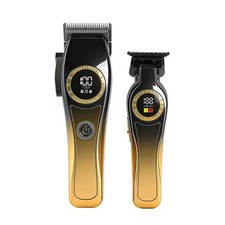 Cordless Professional Hair Clippers Trimmer Kit Men Cutting Machine Barber Salon
