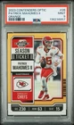 2023 Panini Contenders Optic Patrick Mahomes II Orange /50 PSA 9 CHIEFS